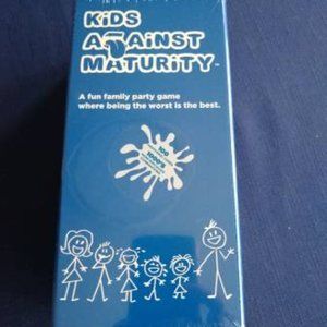 NIB Kids Against Maturity game, special edition 100 extra cards